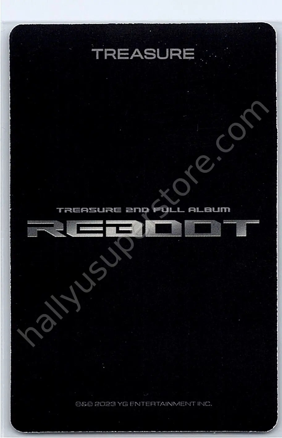 TREASURE - So Junghwan - REBOOT album photocard first press only