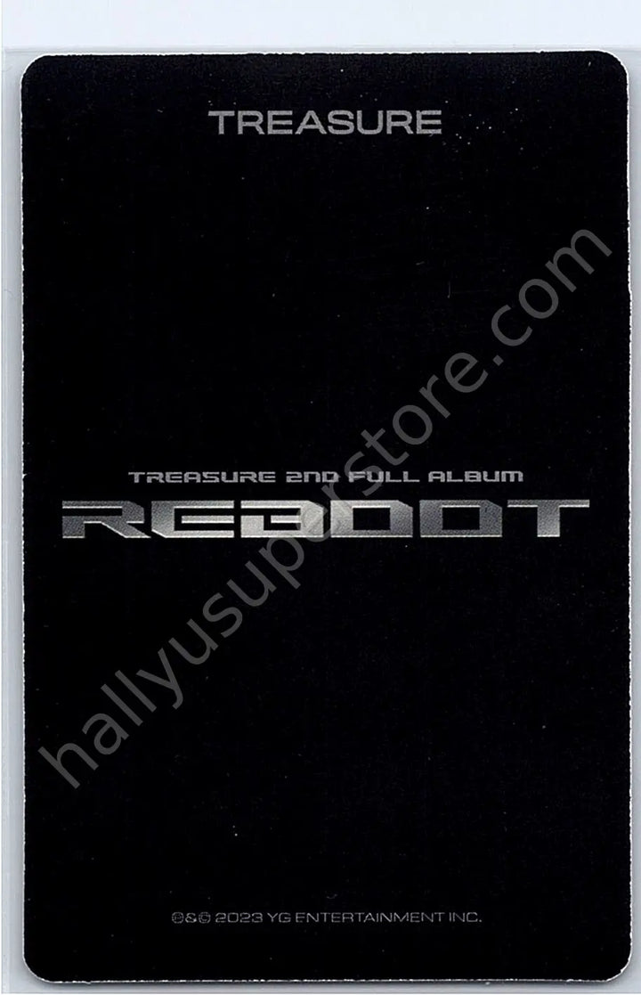 TREASURE - So Junghwan - REBOOT album photocard first press only