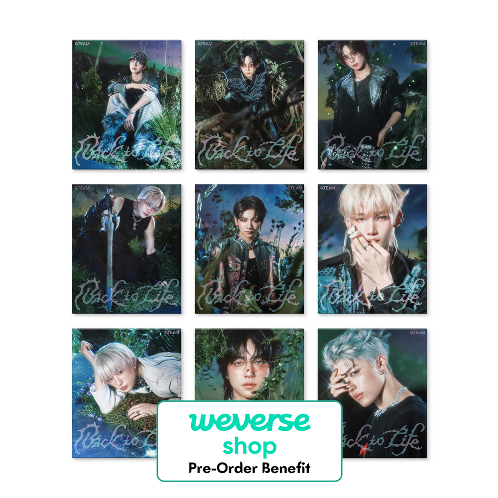 **[Pre-Order]  &TEAM - KR 1st Mini Album "Back to Life" + Weverse Pre_Order Benefit (Choose version)(ROAR ver. )
