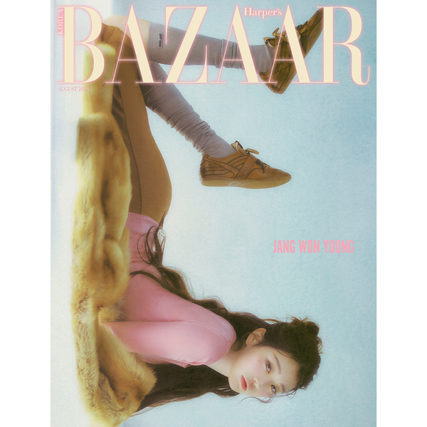 **[Pre-Order] Jang Wonyoung (of IVE) - Harper's BAZAAR 2025.8 [Version Choose]