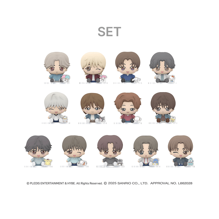 **[Pre-Order]  SEVENTEEN - 3rd SEVENTEEN x SANRIO CHARACTERS collab (Figures (Set)
