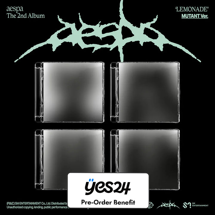 [Pre-Order] AESPA - THE 2nd Album [LEMONADE] + Pre-Order Benefit (Choose Version)