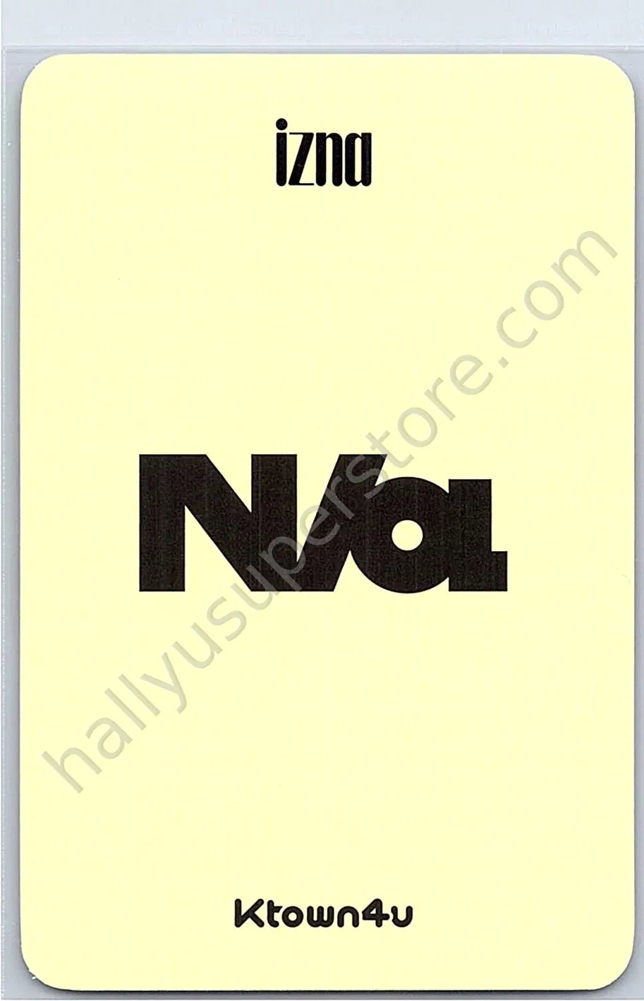 izna - Koko - N/a fansign ktown4u nemo version pob (pre-order benefit)
