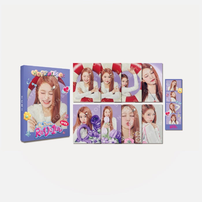 [Pre-Order] Red Velvet - [Happiness : My Dear, ReVe1uv] Postcard Book - HALLYUSUPERSTORE