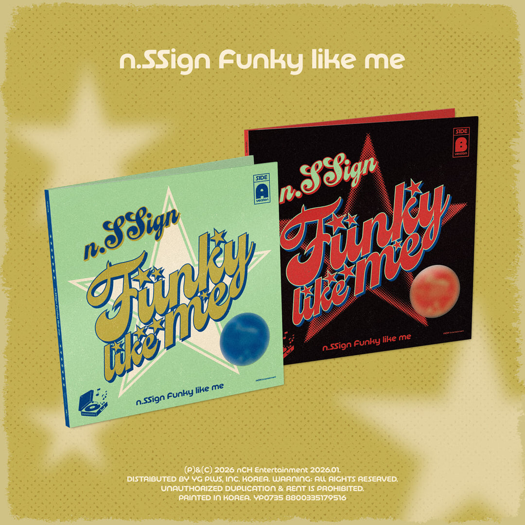 [Hallyu4U - Online Merch] n.SSign - Funky like me (Pre-Order Benefit)