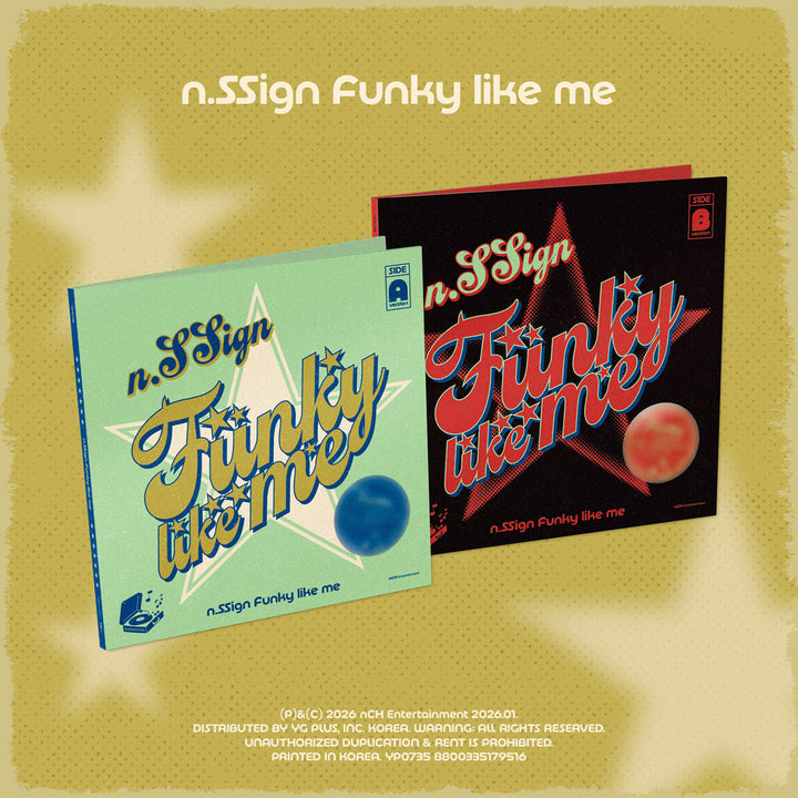 [Hallyu4U - Online Merch] n.SSign - Funky like me (Pre-Order Benefit)