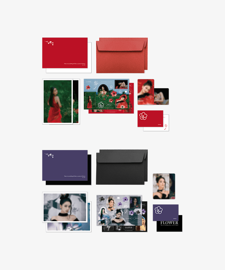 Jisoo (of Black Pink) - "ME" Official MD - Photo Letter Set