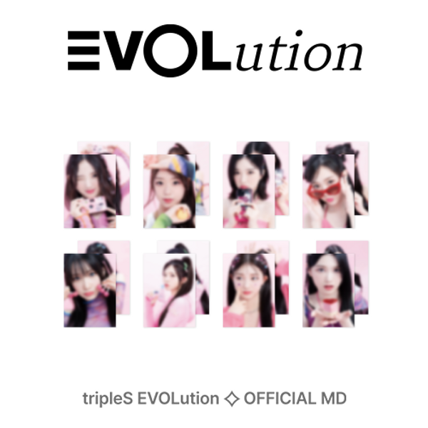 TripleS - TripleS EVOLution Official MD (Postcard Set, ID Photo Set, Polaroid Type Photocard Set)