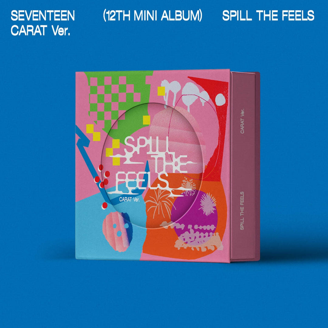 [Pre-Order] Seventeen - 12th Mini "SPILL THE FEELS" [Carat Ver.] - HALLYUSUPERSTORE