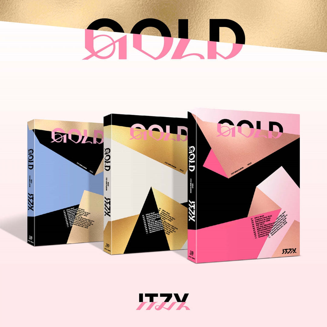 [Pre-Order] ITZY - 2nd Full "Gold" (Standard Ver.) [Random / Set] - HALLYUSUPERSTORE