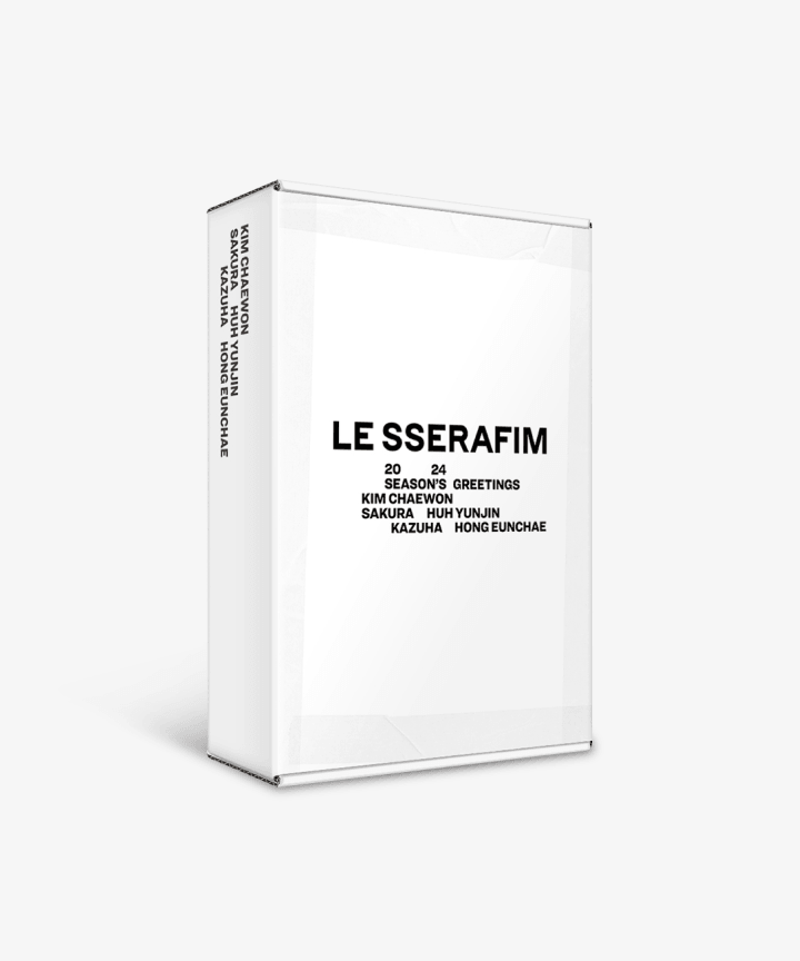 Le Sserafim - Le Sserafim 2024 シーズンのご挨拶 + Weverse 特典