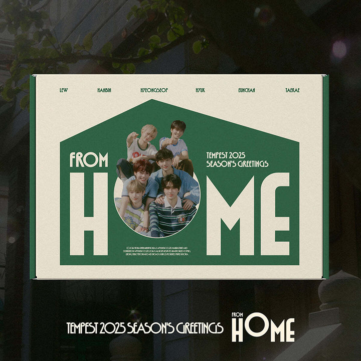 [Pre-Order] Tempest - 2025 Season's Greetings "From Home" + Pre-Order Benefit