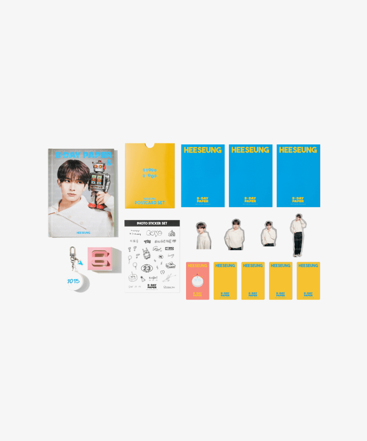 [Pre-Order] HeeSeung (of Enhypen) - B-Day Paper [2024] - HALLYUSUPERSTORE