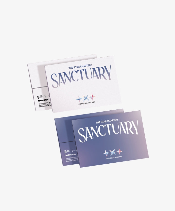 [Pre-Order] TXT - "The Star Chapter : Sanctuary) [Weverse Album Ver.] (Random / Set) - HALLYUSUPERSTORE