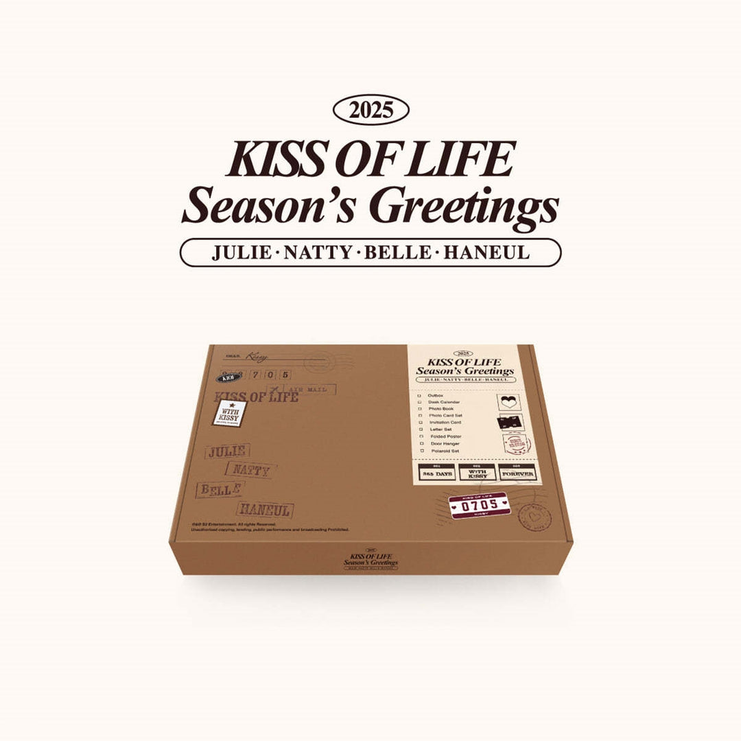 [Pre-Order] Kiss Of Life - 2025 Season's Greetings + Pre-Order Benefit