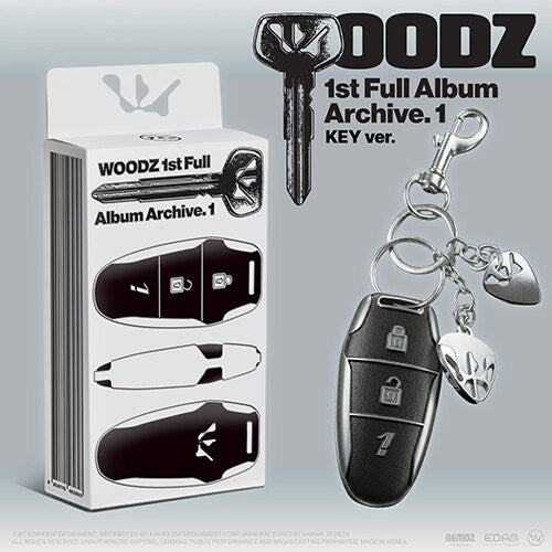 [Hallyu4U - Album] WOODZ - 1st Full "Archive. 1" [Aladin Pre-Order Benefit] (Key Ver.)