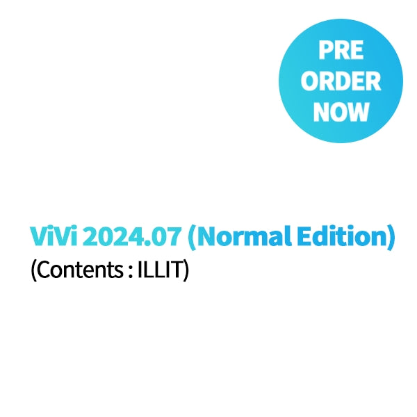 [Pre-Order] ILLIT - ViVi Magazine July 2024