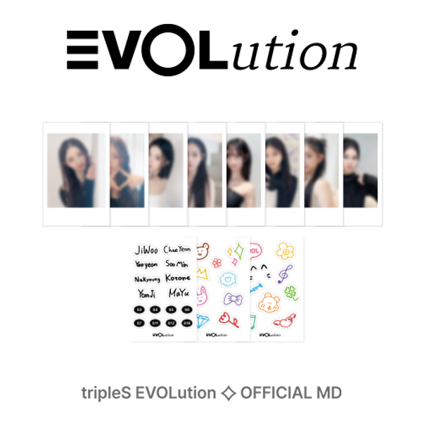 TripleS - TripleS EVOLution Official MD (Postcard Set, ID Photo Set, Polaroid Type Photocard Set)