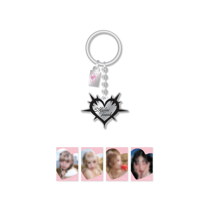 Kiss Of Life - "Midas Touch" Official MD (Photocard Set, Badge, KeyRing, Pouch, Grip Tok)