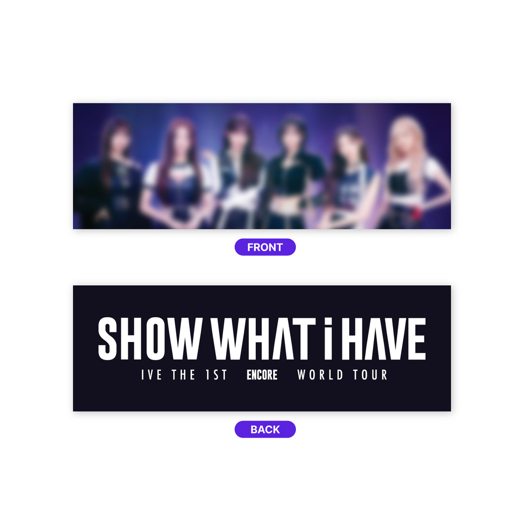 IVE - The 1st World Tour "Show What I Have" Official MD - HALLYUSUPERSTORE