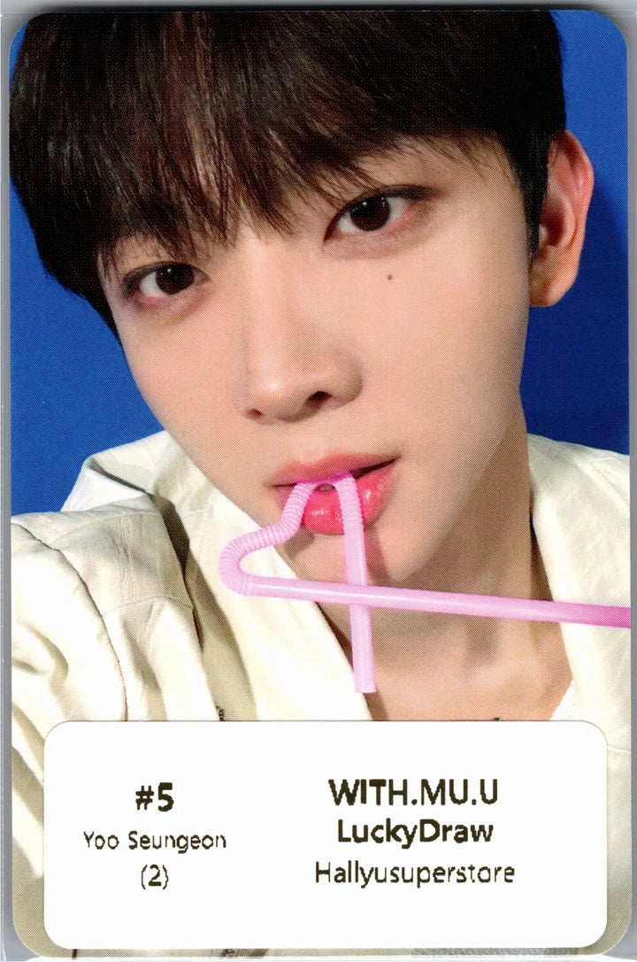 AND2BLE "Sequence 01: Curiosity" - Withmuu Lucky Draw Event Photocard, Polaroid type Photocard [26.08.03]