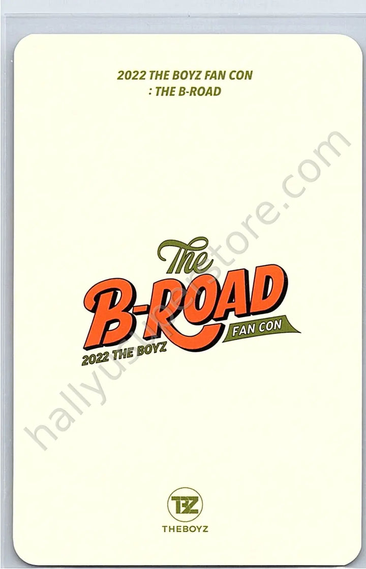 THE BOYZ - Kevin - 2022 Fan-Con: The B-Road merch photocard mini l-holder