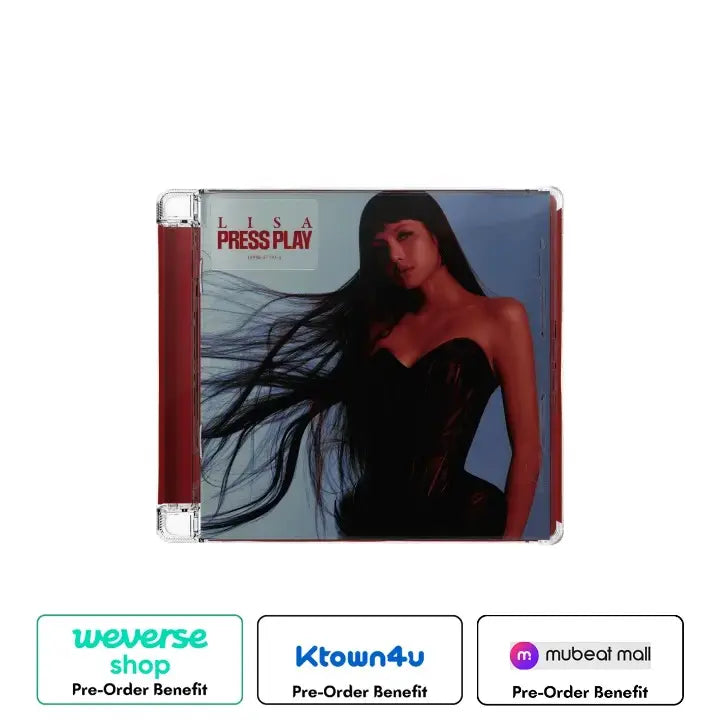 [Pre-Order] LISA(of BlackPink) - PRESS PLAY [CD ver.] + Pre-Order Benefit(Choose Version)
