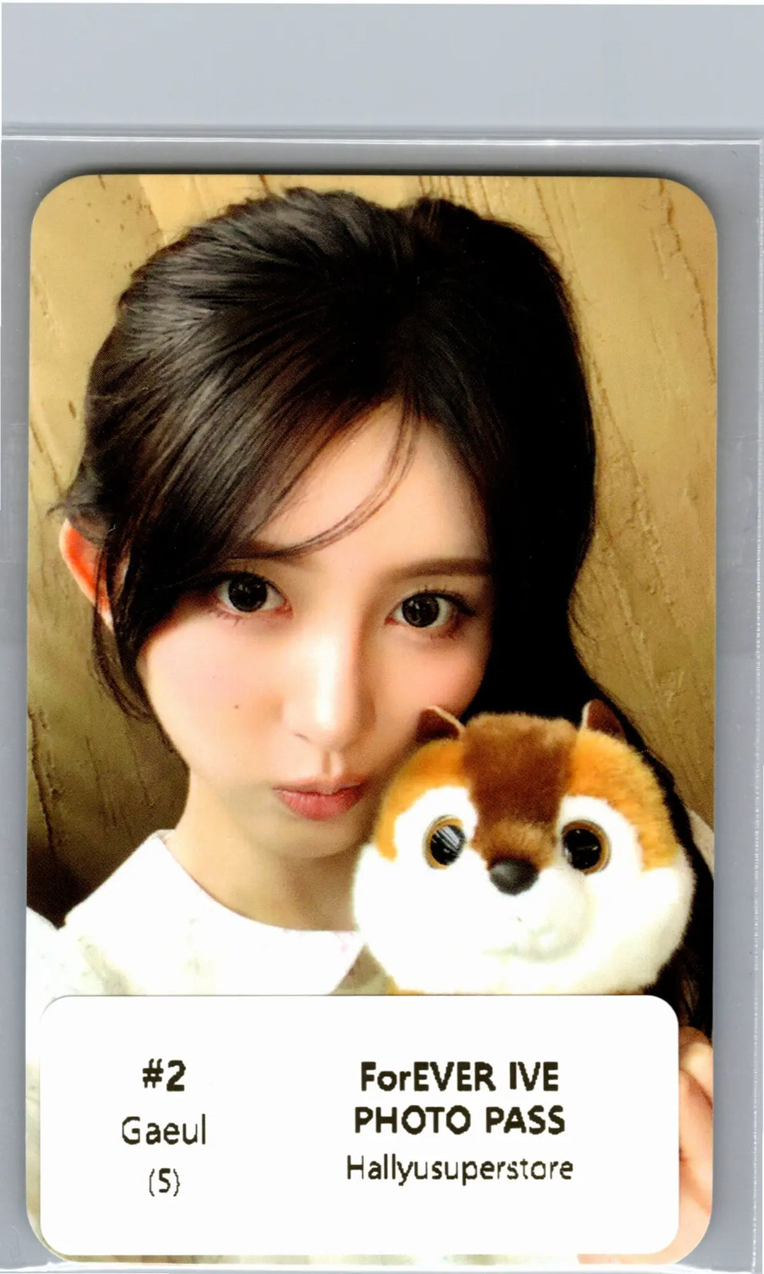 IVE - IVE COLLAB with EVERLAND <ForEVER IVE> POP-UP Store Photopass Event Photocard [26.07.02]