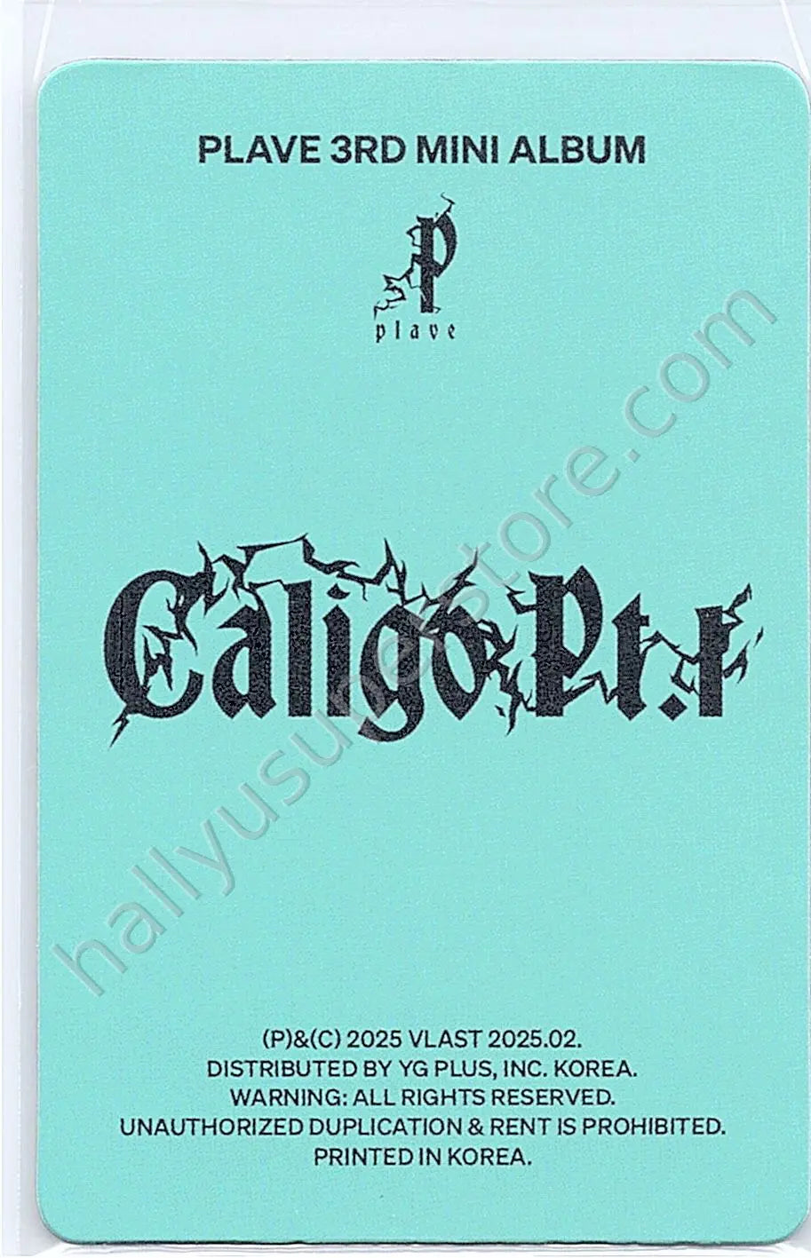 PLAVE - Unit - Caligo Pt.1 Fugitive Ver.