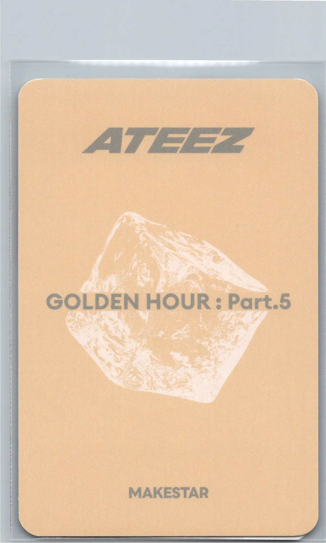 ATEEZ "GOLDEN HOUR : Part.5" - Makestar Lucky Draw Event Photocard [26.06.26]