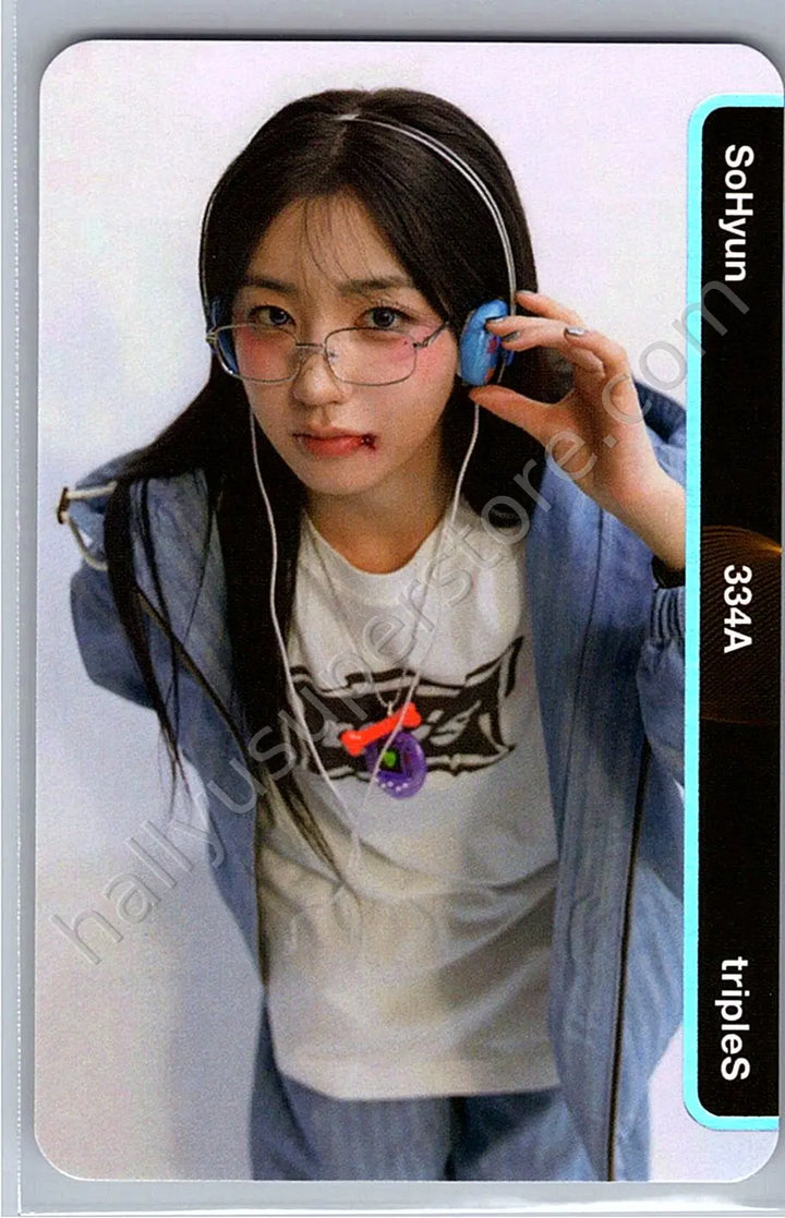 tripleS - Sohyun - Performante album photocard objekt music album