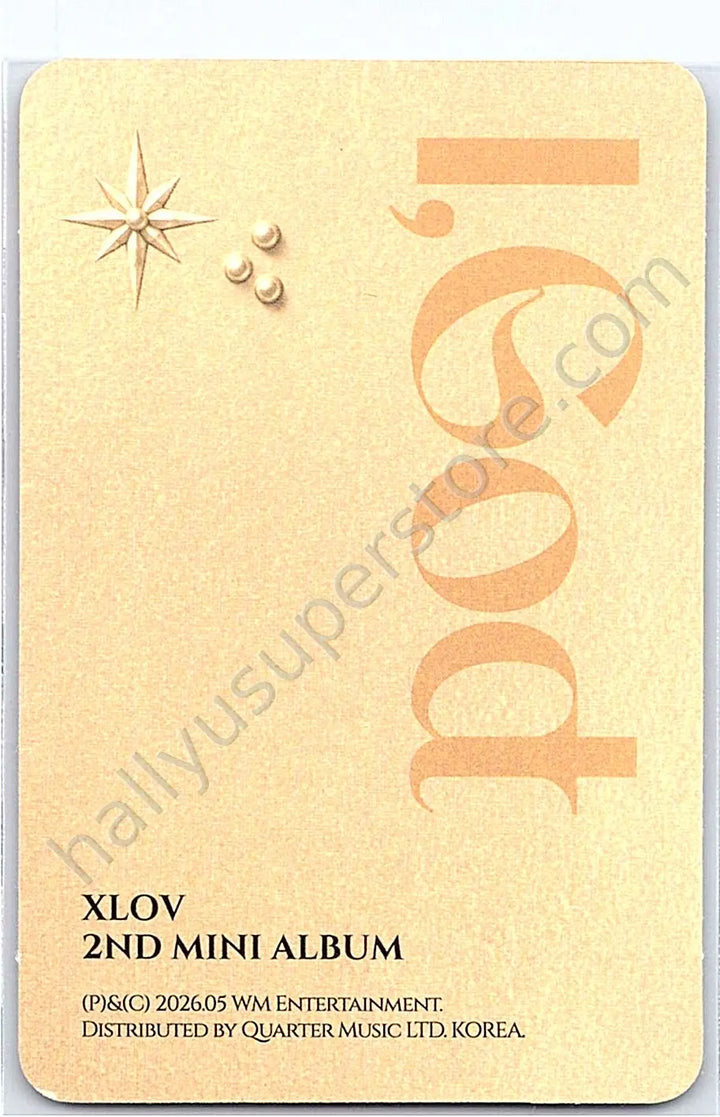 XLOV - Haru - I, God album photocard G version