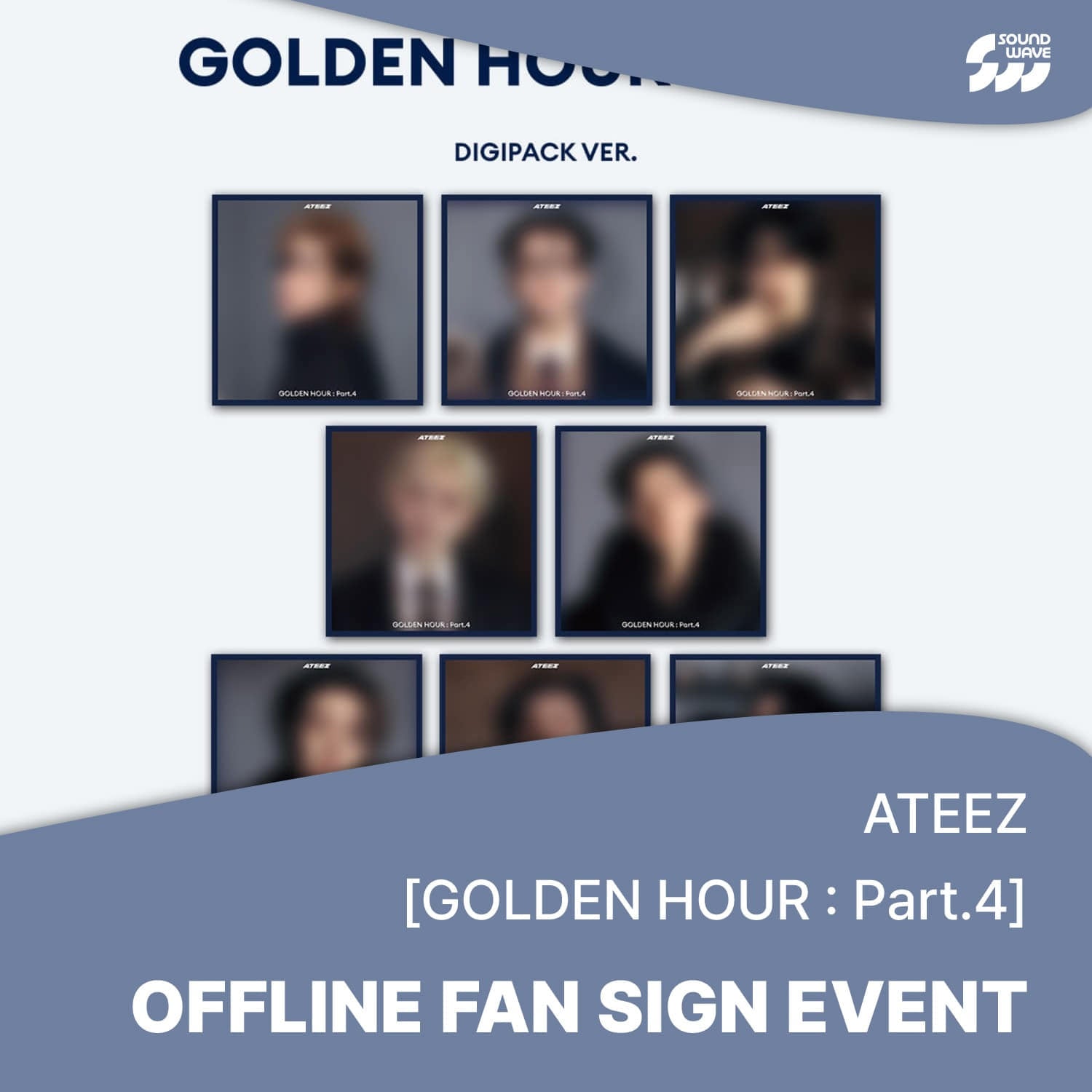 [Hallyu4U - Fansign] ATEEZ - Soundwave 