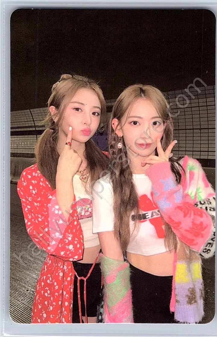 LE SSERAFIM - Huh Yunjin - LE SSERAFIM - Huh Yunjin &amp; Sakura - ANTIFRAGILE Album album photocard unit