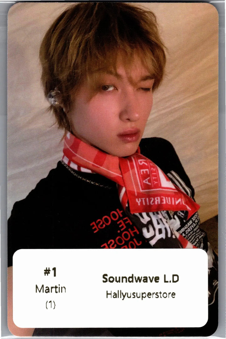 CORTIS The 2nd EP "GREENGREEN" - Soundwave Lucky Draw Event Photocard R3 [26.07.27]