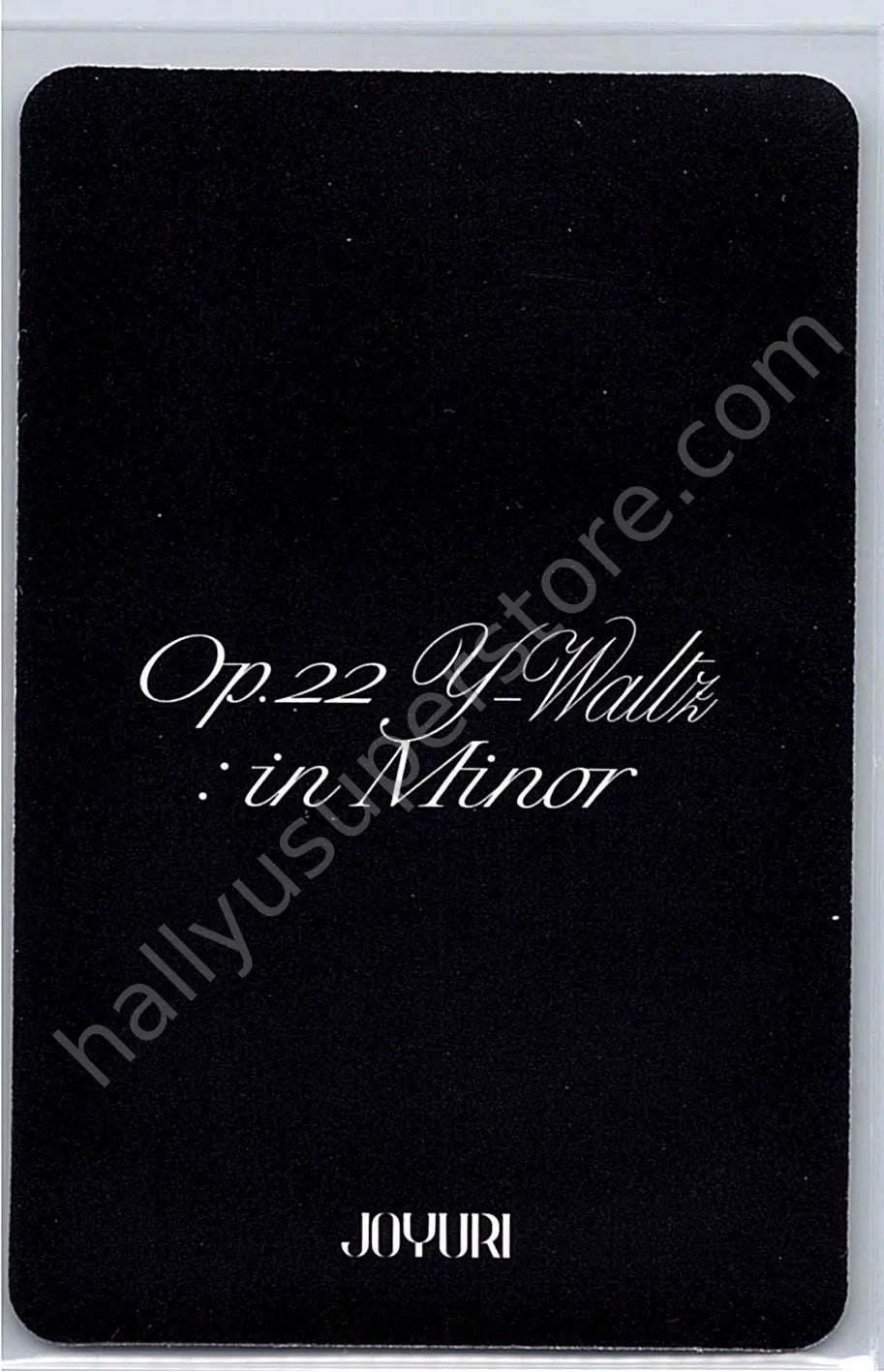 Jo Yuri - Jo Yuri - Jo Yuri - Jo Yuri - Op.22 Y-Waltz : in Minor Album synnara pob (pre-order benefit)