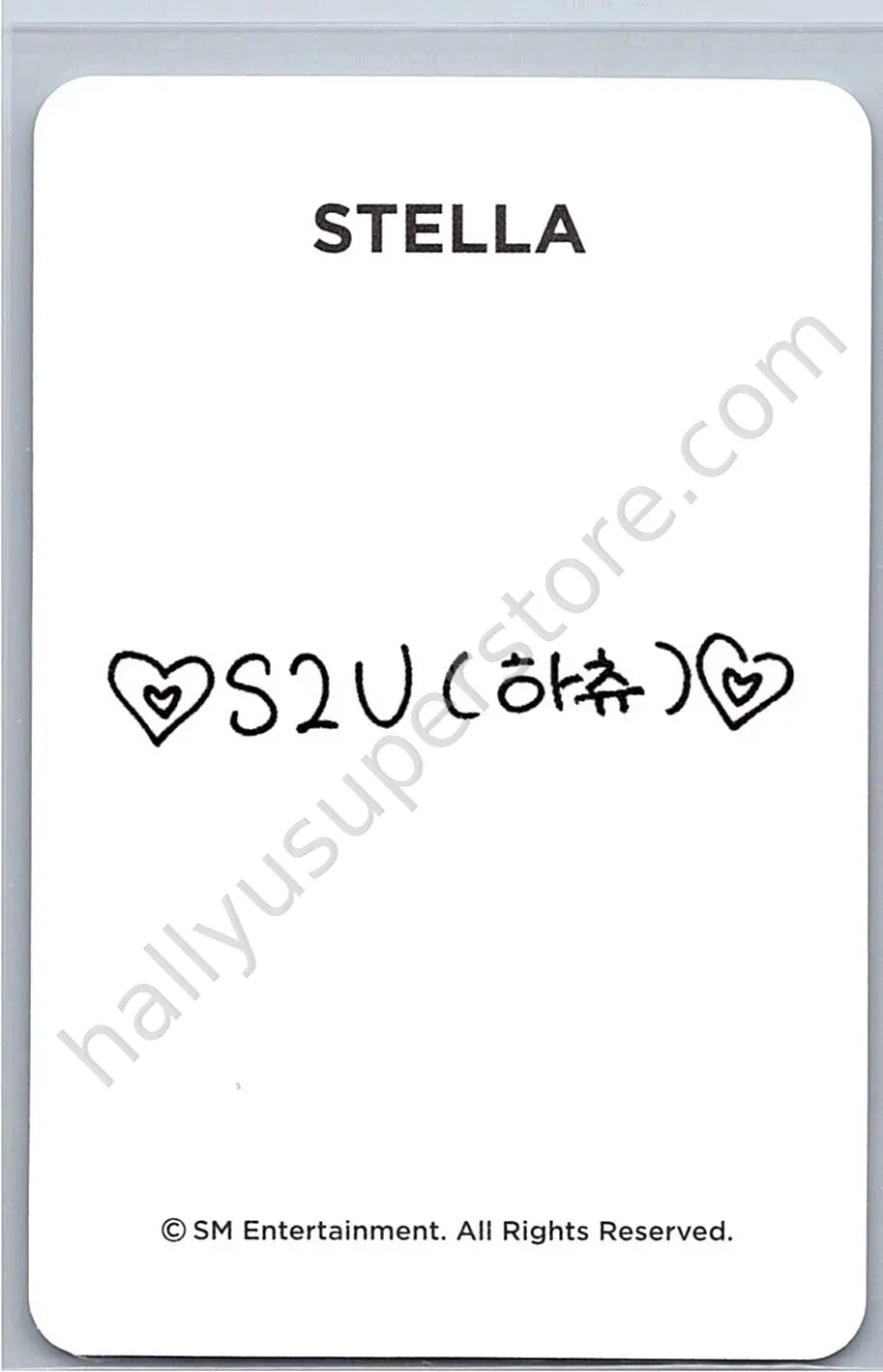 Hearts2Hearts - Stella - S2U Official Membership photocard set