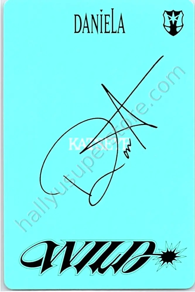 KATSEYE - Daniela - WILD album photocard standard version wild world version