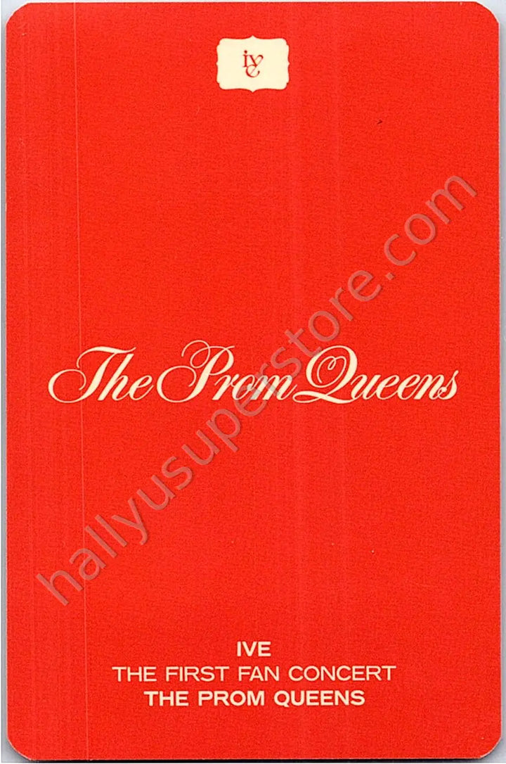 IVE - Rei - The Prom Queens: 1st Fan Concert concept version trading card