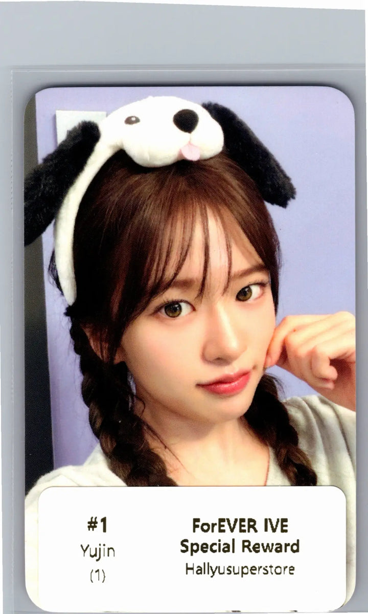 IVE - IVE COLLAB with EVERLAND <ForEVER IVE> POP-UP Store Photopass Special Reward Random Photocard [26.07.02]