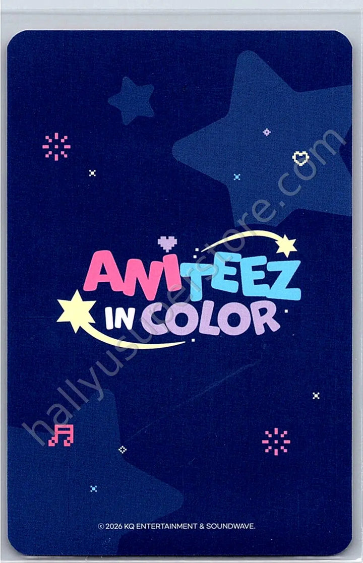 ATEEZ - Jongho - ANITEEZ IN COLOR trading card