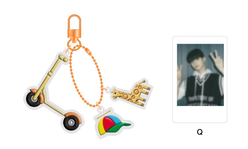 The Boyz - 2nd World Tour  "Zeneration" Official MD (MIC Badge, Formica Ring, Kickboard Key Ring, Milk Glass, Official LightStick ChouChou)