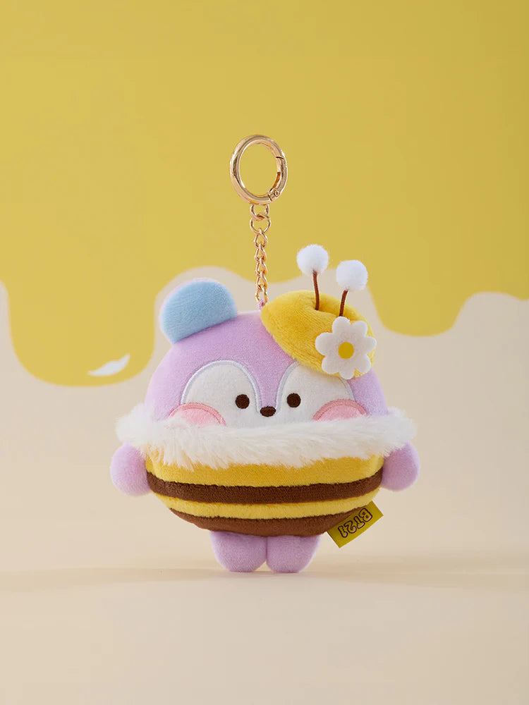 BT21 - BT21 HONEY BEE (MEASURING TAPE PLUSH KEYRING)