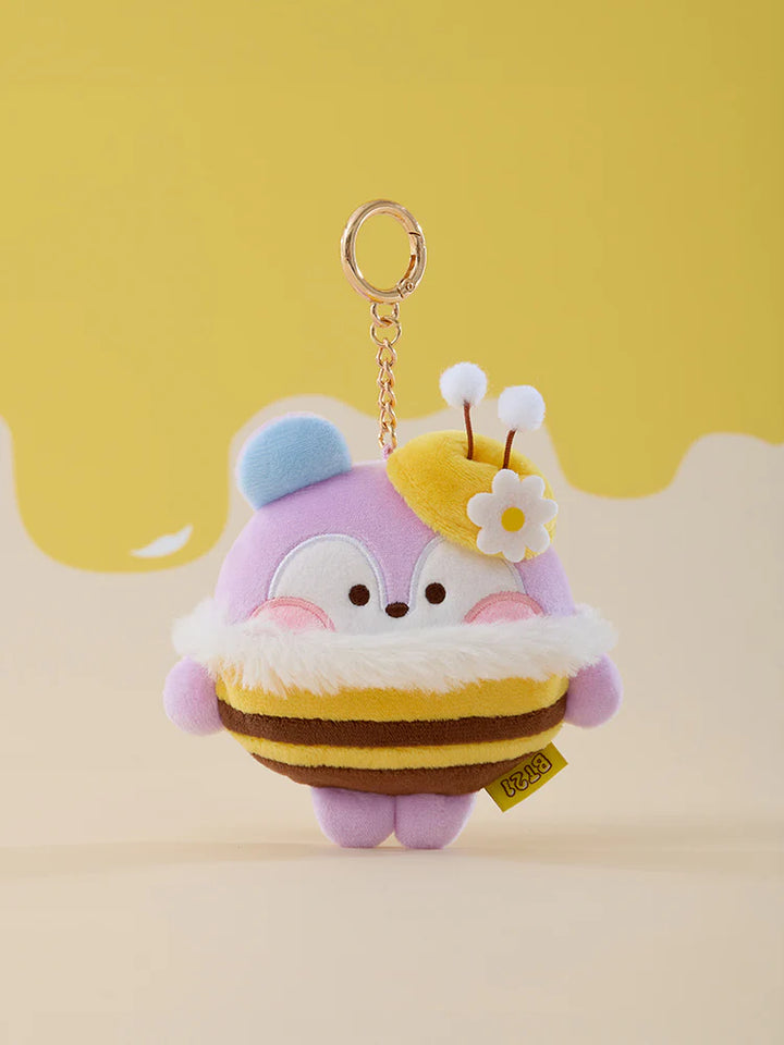 BT21 - BT21 HONEY BEE (MEASURING TAPE PLUSH KEYRING)