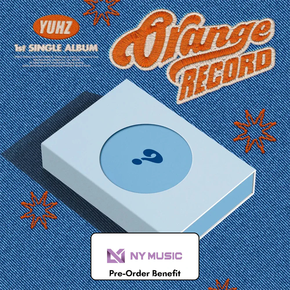 [Pre-Order] YUHZ - 1st Single Album [Orange Record] (Orange ver.) + Pre-Order Benefit (Choose Version)