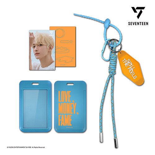 [Pre-Order] Seventeen "SPILL THE FEELS" - 3D lenticular mini card & card holder set Official MD choose member)**