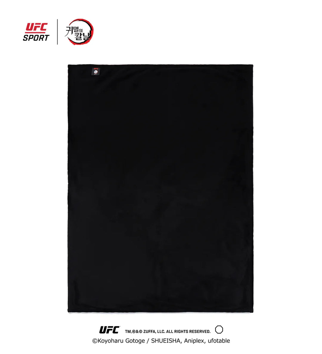 Demon Slayer: Kimetsu no Yaiba - 惡鬼滅殺 Towel black UFC SPORT Edition