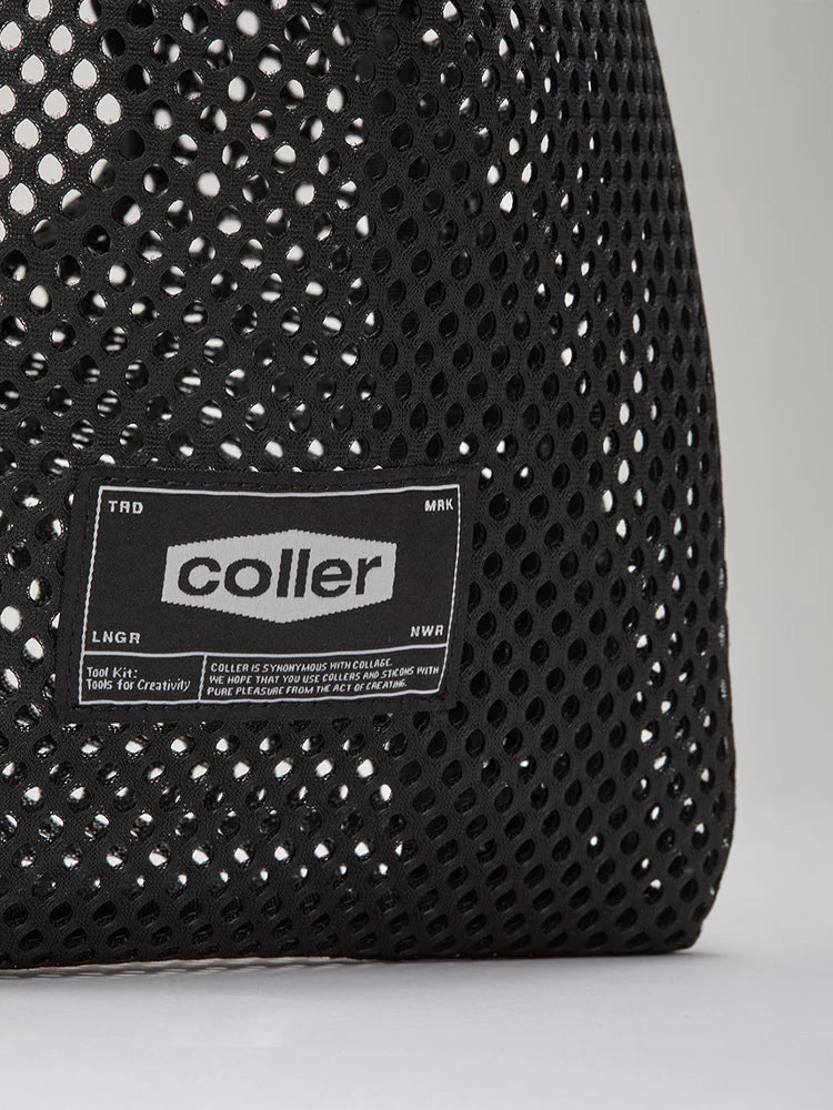 ** COLLER- COLLER Mesh Mini Tote Bag Shade Black
