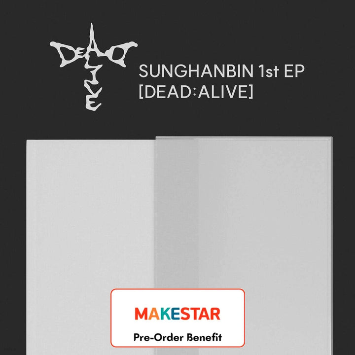 [Pre-Order] SUNGHANBIN - 1st EP [DEAD:ALIVE] (Photobook Ver. Only Random) + Pre-Order Benefit (Choose Version)