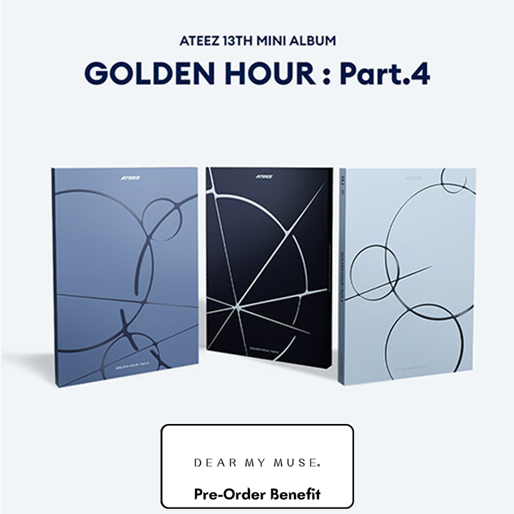 **[Pre-Order]  ATEEZ-GOLDEN HOUR : Part.4 Standard [A+Diary+Z Ver.] (Random/SET)